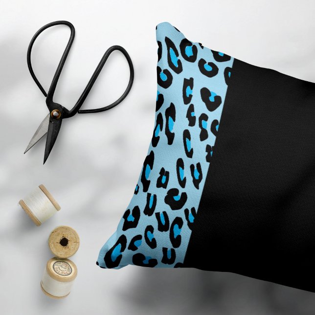 Housse D'oreillers Empreinte de léopard, Zebra Print, Poster de anima (Créateur téléchargé)