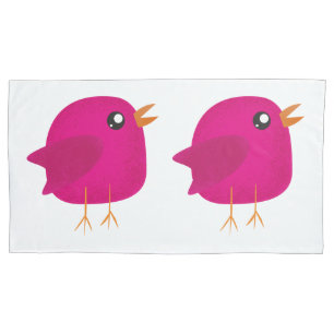 Housse D'oreillers Enfants mignonette birdy