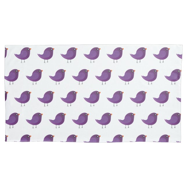Housse D'oreillers Enfants mignonette birdy (devant)