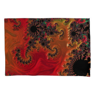 Housse D'oreillers Ensemble de Coques Coussin Fire and Beauty