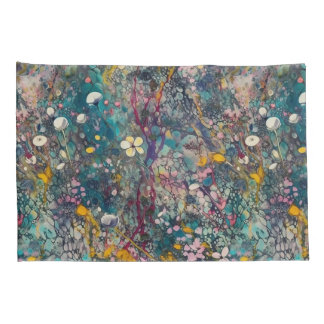 Housse D'oreillers Ethereal Fleur sauvage Dreams Design d'art Abstrai