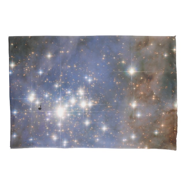 Housse D'oreillers Étoiles de diamant en Carina Nebula Hubble Space (devant-gauche)