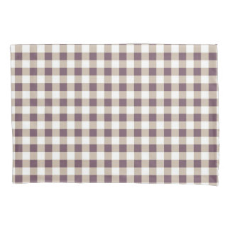 Housse D'oreillers Étui d'oreiller à carreaux Buffalo plum pour décor