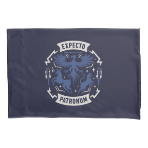 Housse D'oreillers Expecto Patronum Graphisme Silhouette Vintage