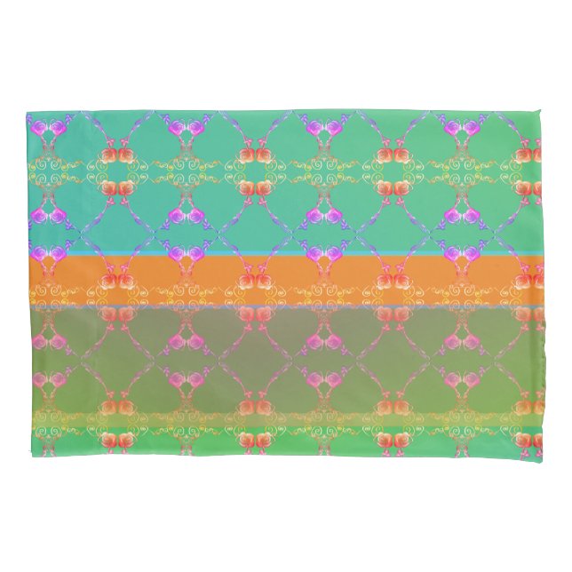 Housse D'oreillers Faberge Inspiré Rose Floral Folk Coussin de renouv (devant)