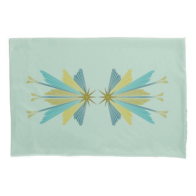 Housse D'oreillers Fairy Stars Pistachio Standard Pillowcases (devant-gauche)