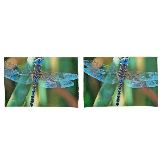 Housse D'oreillers Fantasy Dragonfly (devant-Set)