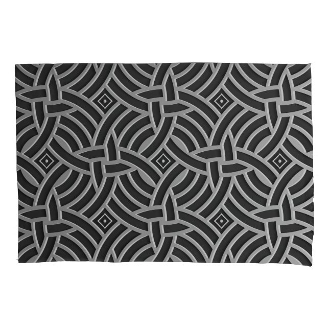 Housse D'oreillers Faux Motif métallique (devant)