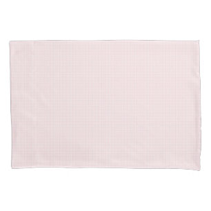 Housse D'oreillers Faye Pastel En vichy rose