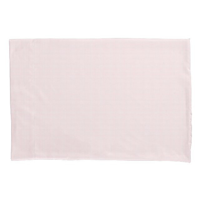 Housse D'oreillers Faye Pastel En vichy rose (devant)