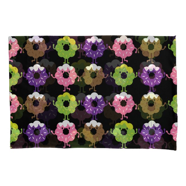 Housse D'oreillers Fête nationale des beignes (devant)