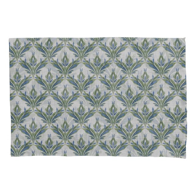 Housse D'oreillers Feuille molle florale intemporelle (devant-gauche)
