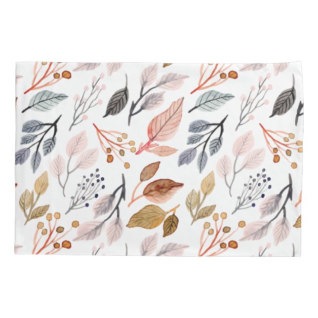 Housse D'oreillers feuilles d'arbre (Dos)