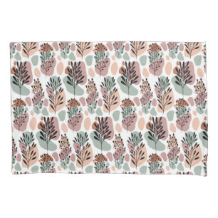 Housse D'oreillers Feuilles et formes organiques