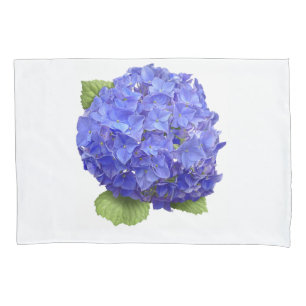 Housse D'oreillers Fleur bleue d'hortensia
