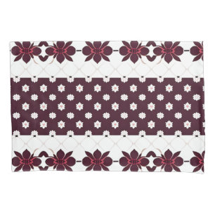 Housse D'oreillers Fleur de Lotus Florale Élégante Sérénité