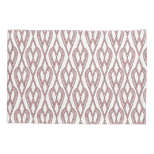 Housse D'oreillers Fleurs Art Déco