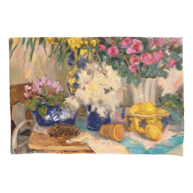 Housse D'oreillers Fleurs fraîches II (devant-gauche)