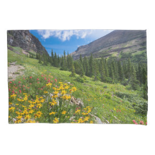 Housse D'oreillers Fleurs   Montana Flower Path