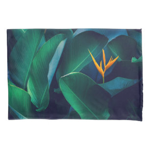 Housse D'oreillers Fleurs Oiseau du paradis