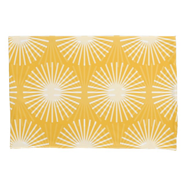 Housse D'oreillers Fleurs simples : design sans couture scandinave. (devant)