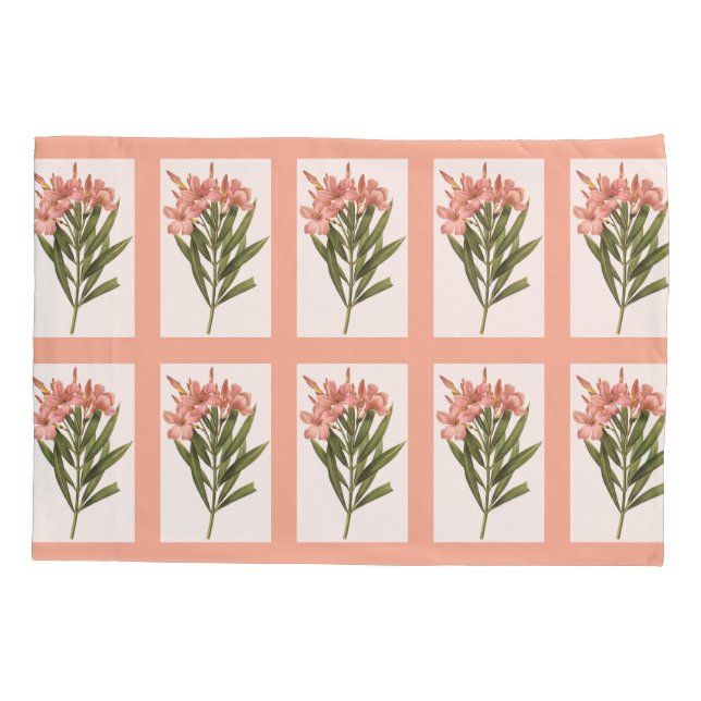 Housse D'oreillers Fleurs vintages coques coussins 3 (Dos)