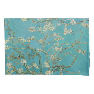 Housse D'oreillers Floraison d'amandier, peinture à l'huile, Vincent