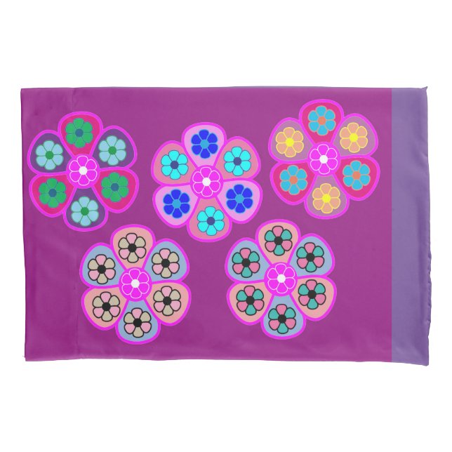 Housse D'oreillers Floral (devant)