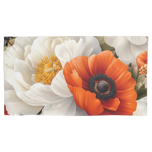 Housse D'oreillers Floral King (devant)