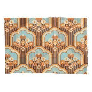Housse D'oreillers Floral Retro : les années 70 revival du papier pei