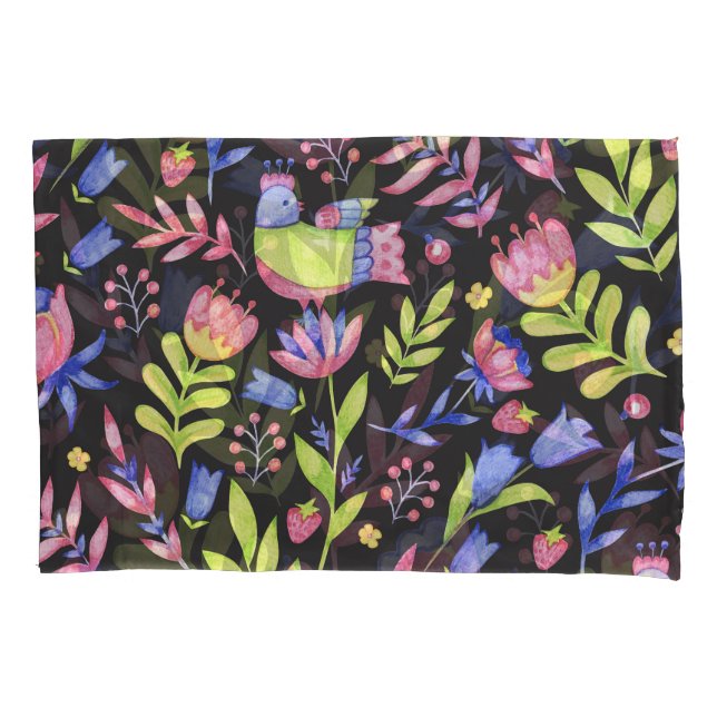 Housse D'oreillers Flore printanière : Motif imperméable (devant)