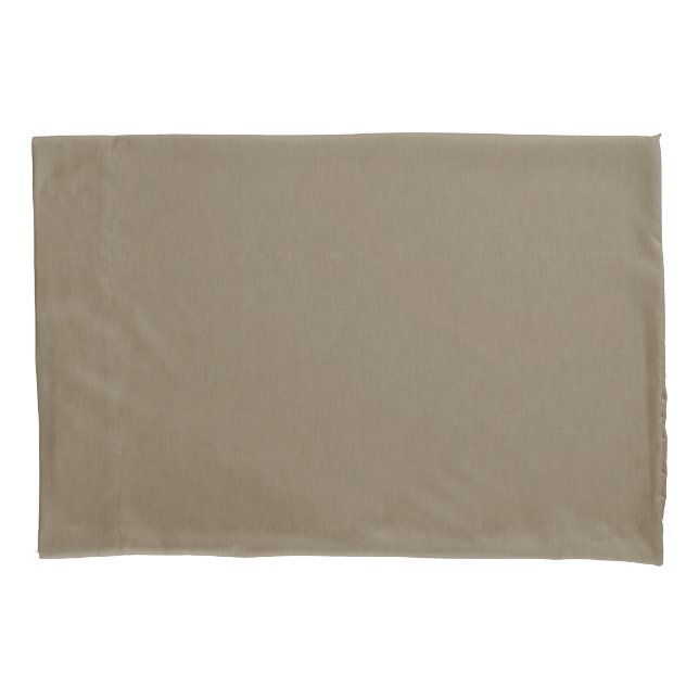 Housse D'oreillers Fond texturé marron calme et simple (devant-gauche)