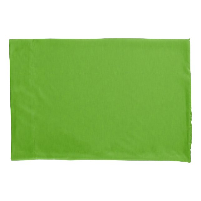 Housse D'oreillers Fond vert citron texturé calme et simple (devant-gauche)
