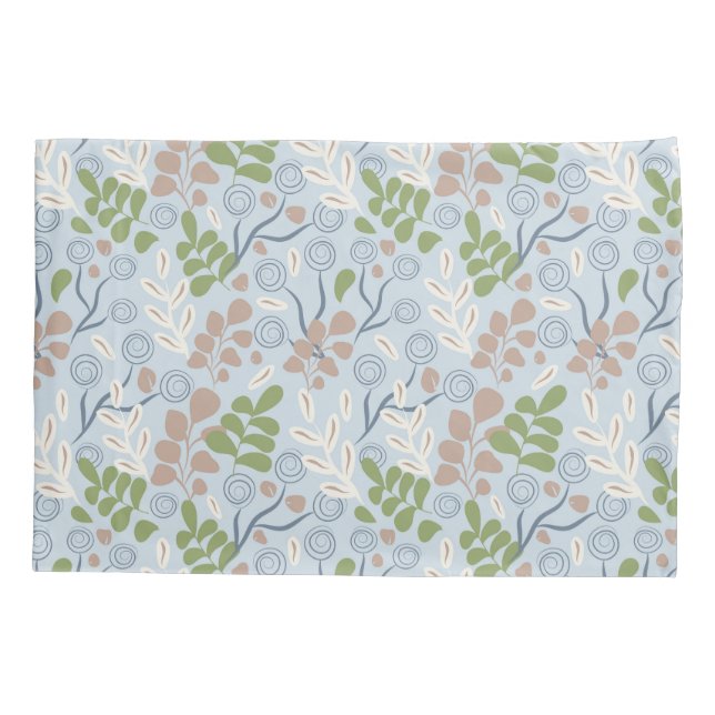 Housse D'oreillers Formes organiques botaniques (Dos)