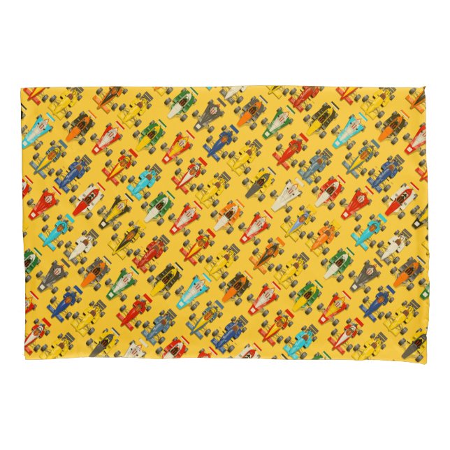 Housse D'oreillers Formula 1 race cars (devant)