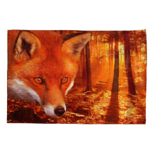 Housse D'oreillers Fox rouge