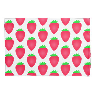 Housse D'oreillers Fraise Motif Filles Garçons Nursery Décor Cute