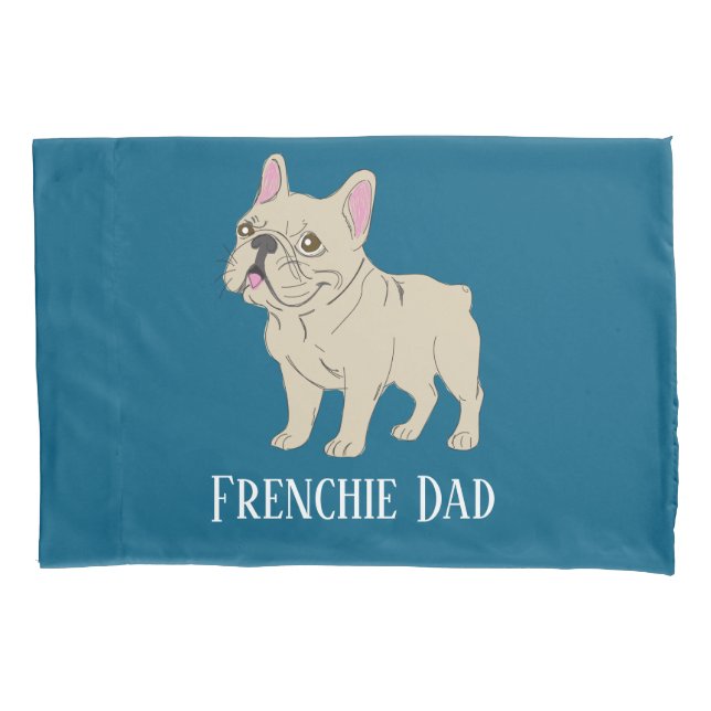 Housse D'oreillers Frenchie Dad (devant)