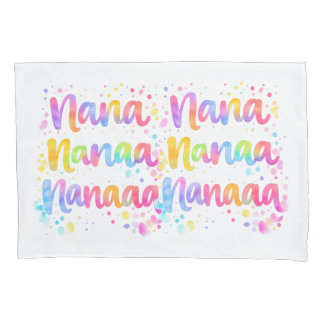 Housse D'oreillers Funny Colorful Dreamy Quote Paint Splashes Rainbow
