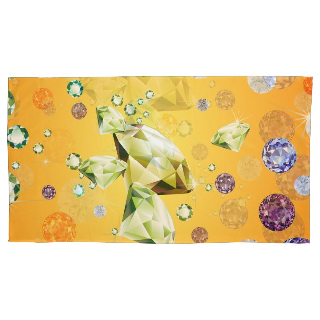 Housse D'oreillers Galaxie de diamant 7 (devant)