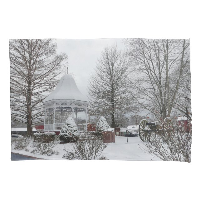 Housse D'oreillers Gazebo et Cannon (devant)