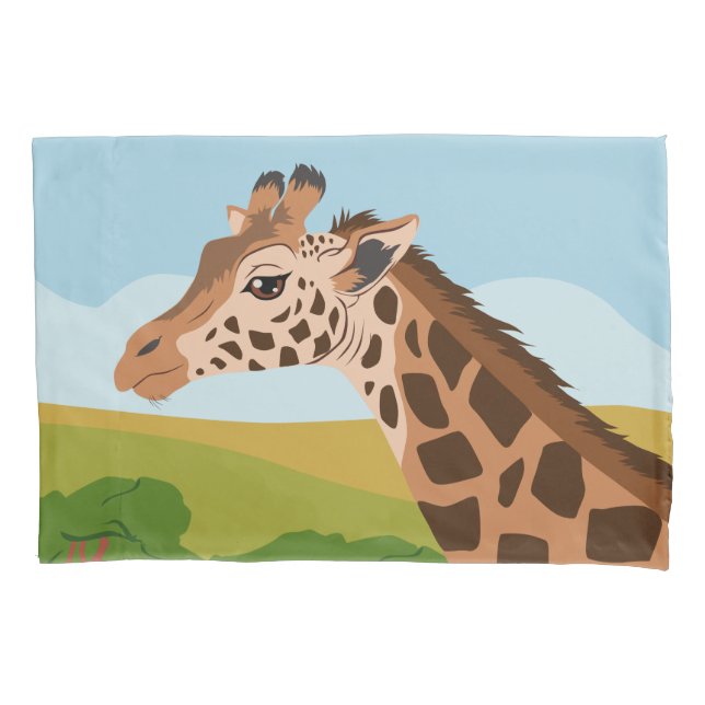 Housse D'oreillers Giraffe (devant)