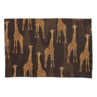 Giraffes Dark : Vintage Abstrait sans joint.