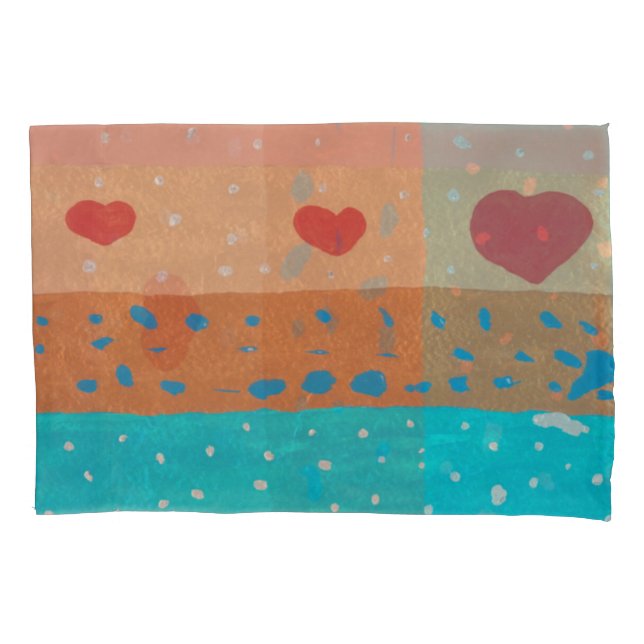 Housse D'oreillers Graines d'amour Pillowcase (devant)