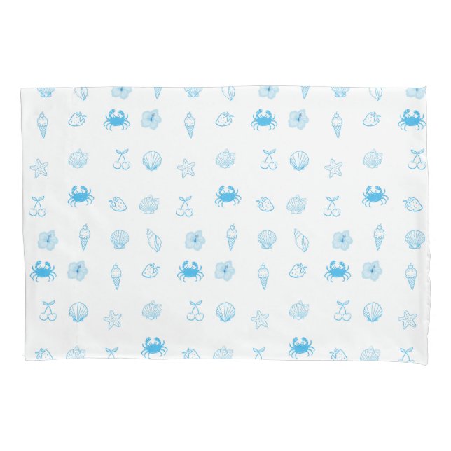 Housse D'oreillers Greek Beach Minimalist (devant)