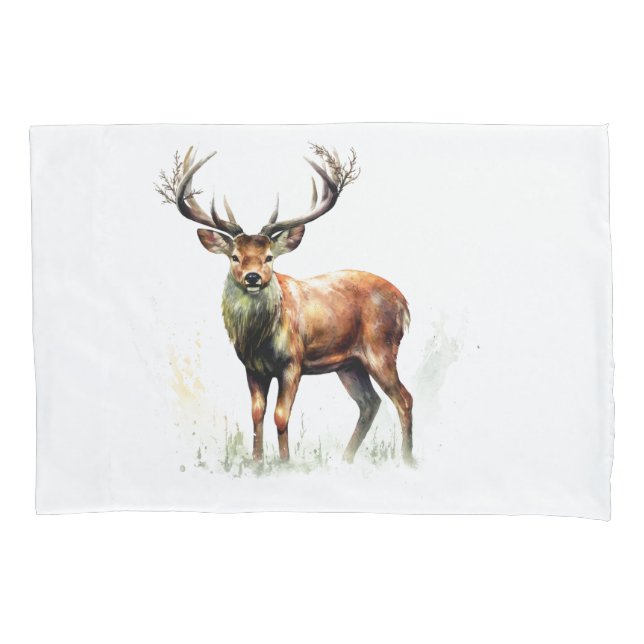 Housse D'oreillers Gros Cerf Raté (devant)