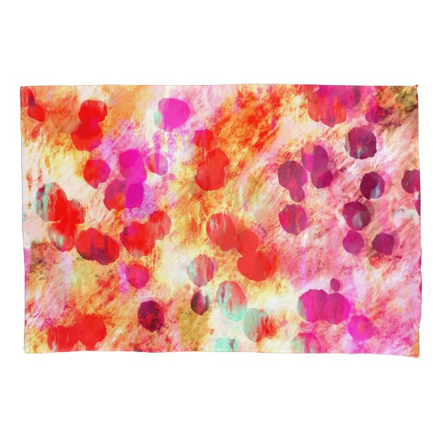 Housse D'oreillers Grunge couleur point texture arrière - plan (devant)