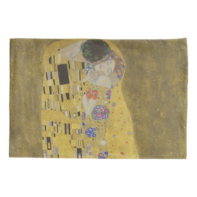 Housse D'oreillers Gustav Klimt Le Baiser (Dos)