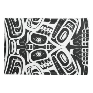 Housse D'oreillers Haida Eagle Thunderbird (Nord-Ouest de la Colombie