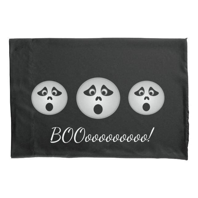 Housse D'oreillers Halloween Boo Pillowcase (devant)